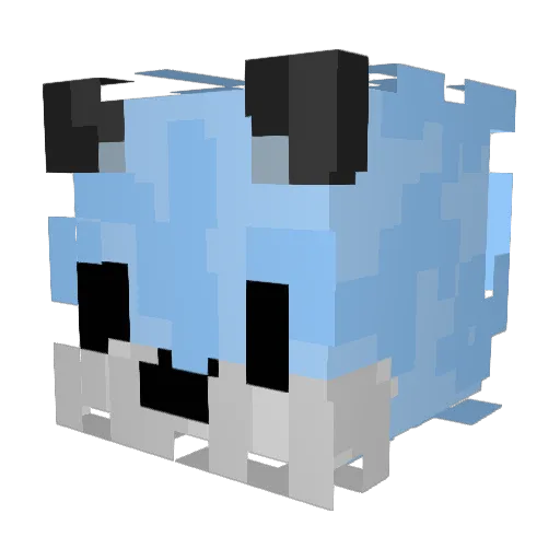JasonRose Minecraft avatar head, 3D render