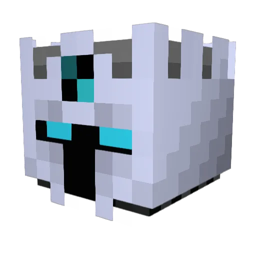 JasonSoul Minecraft avatar head, 3D render
