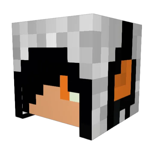 JasonVDZ Minecraft avatar head, 3D render
