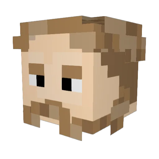 Jason_Jr980 Minecraft avatar head, 3D render