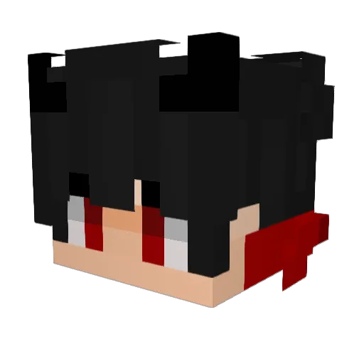 Jason_Valentino Minecraft avatar head, 3D render