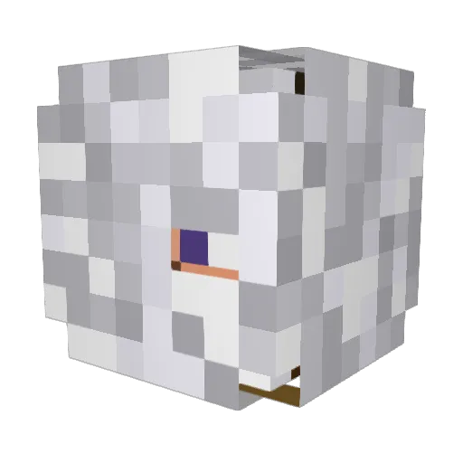 Jason_Voorhees05 Minecraft avatar head, 3D render