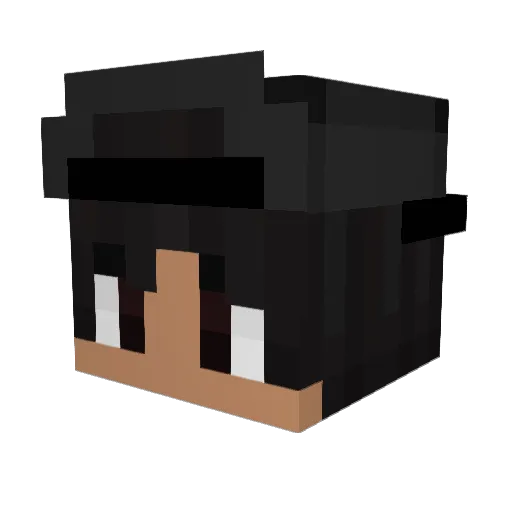 Jason_dad Minecraft avatar head, 3D render