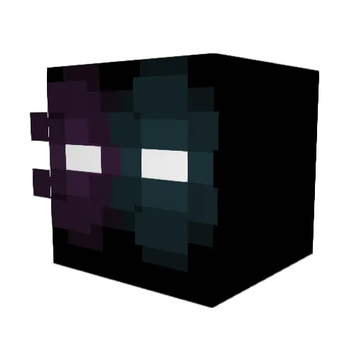 Jasonmann Minecraft avatar head, 3D render