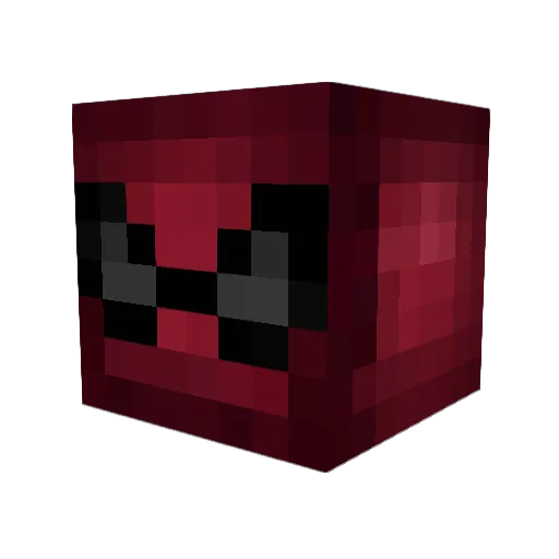 Jasonpowerslave Minecraft avatar head, 3D render