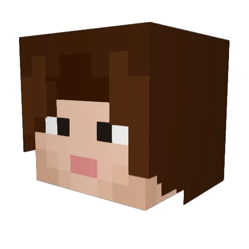 JasperReikevik Minecraft avatar head, 3D render