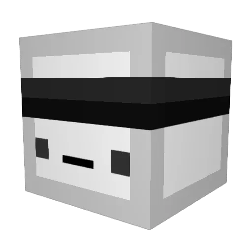 JassKun Minecraft avatar head, 3D render