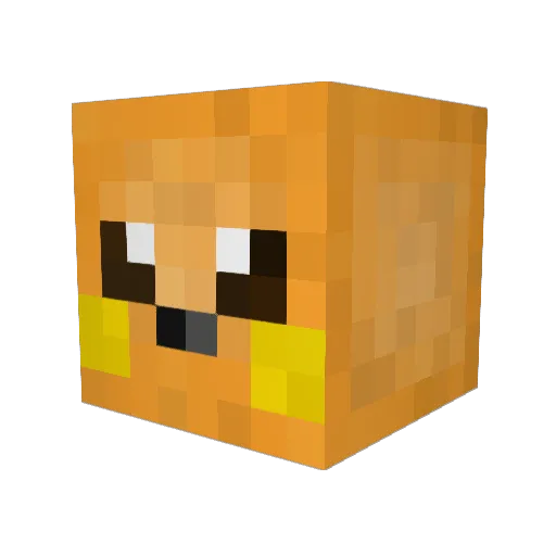 Jassiel07 Minecraft avatar head, 3D render