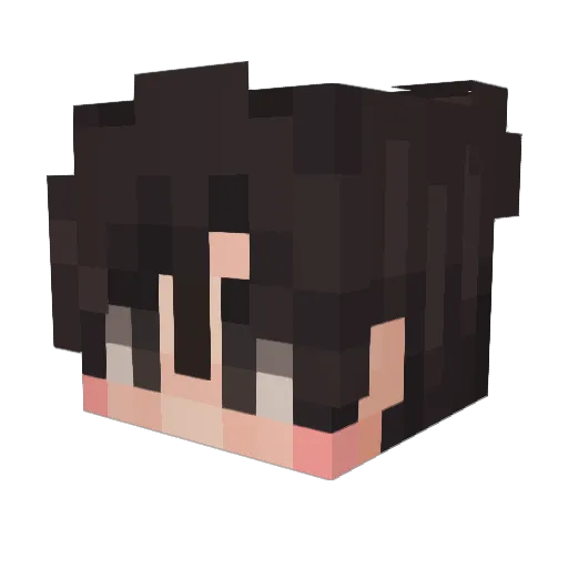 Jast_greeu Minecraft avatar head, 3D render
