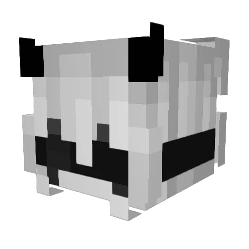 Jasty124D Minecraft avatar head, 3D render