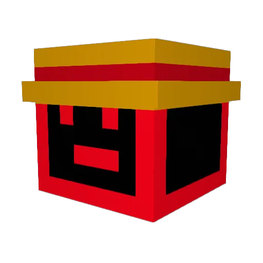 Jasuni Minecraft avatar head, 3D render