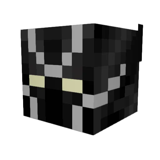 Jasway Minecraft avatar head, 3D render