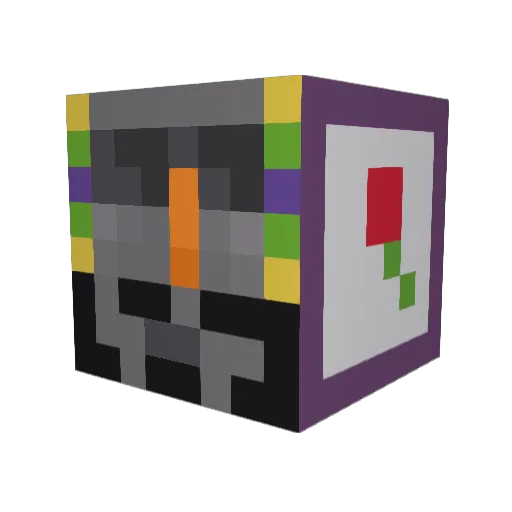 JaufreyTheShark Minecraft avatar head, 3D render