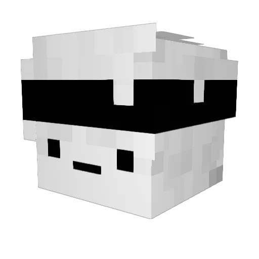 JaumFilipi Minecraft avatar head, 3D render