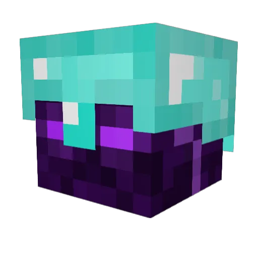Jauo5_2 Minecraft avatar head, 3D render