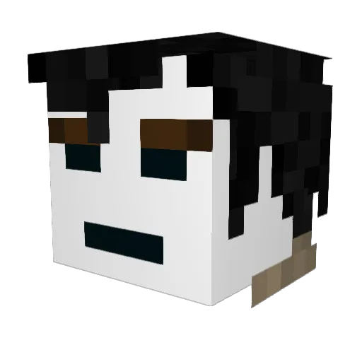 JavaComputer1993 Minecraft avatar head, 3D render