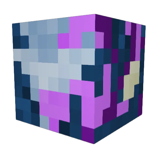 JavaEdition25 Minecraft avatar head, 3D render