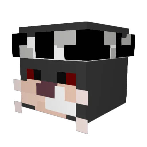 JavaKb Minecraft avatar head, 3D render