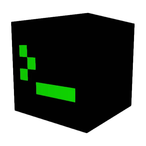 JavaTokens Minecraft avatar head, 3D render