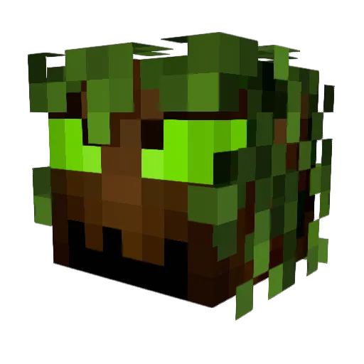 Java_Player2 Minecraft avatar head, 3D render