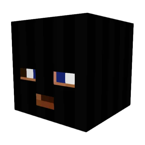 Javachpunk Minecraft avatar head, 3D render