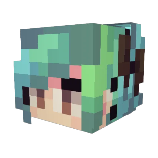 Javallada1 Minecraft avatar head, 3D render