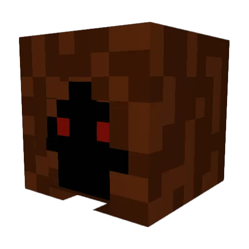 Javamoul Minecraft avatar head, 3D render