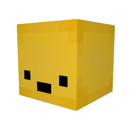Javenik Minecraft avatar head, 3D render
