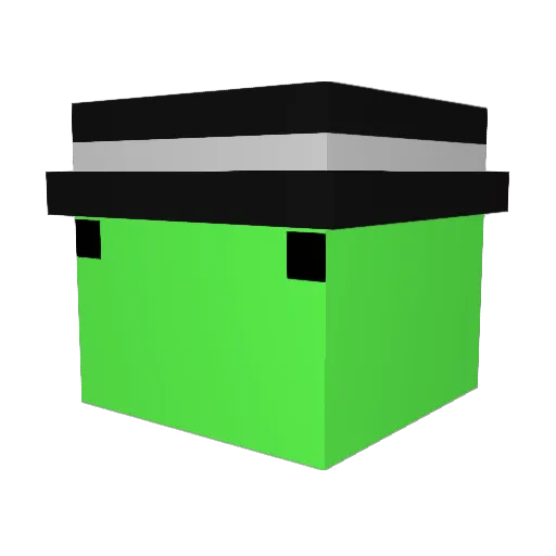 JavexToo Minecraft avatar head, 3D render