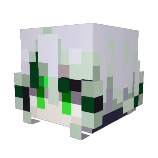 JaviKaz17 Minecraft avatar head, 3D render