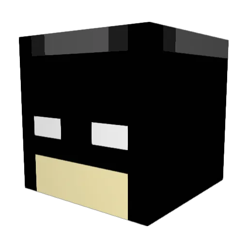 JaviManolito Minecraft avatar head, 3D render