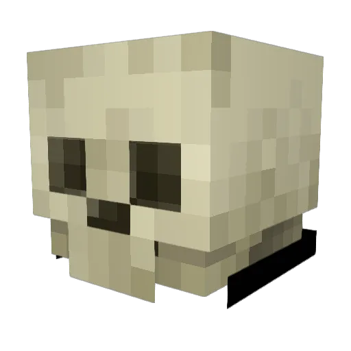 Javier_Milei2027 Minecraft avatar head, 3D render
