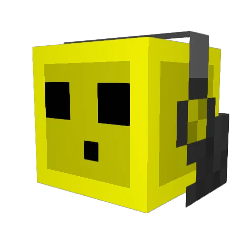 Javiermgl Minecraft avatar head, 3D render