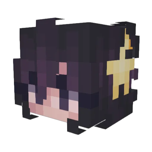 Javii__ Minecraft avatar head, 3D render