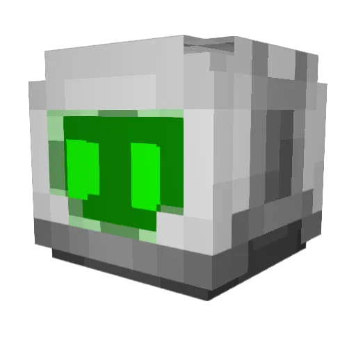 Javinessi Minecraft avatar head, 3D render