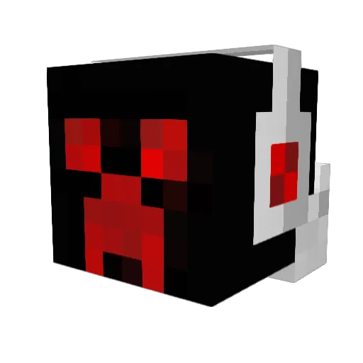 Javingalv Minecraft avatar head, 3D render