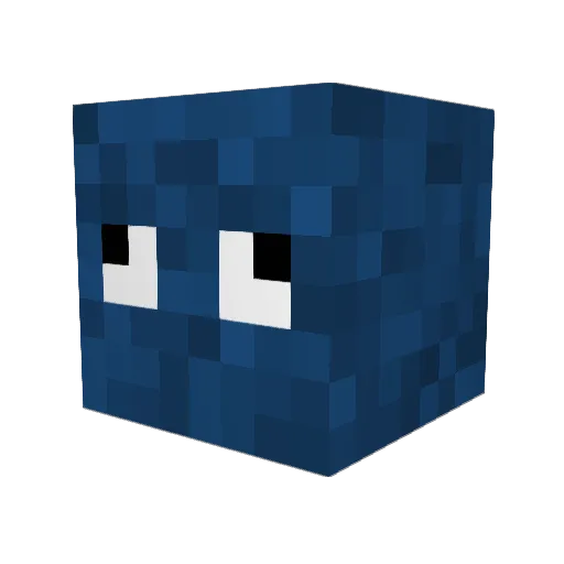 Javis808 Minecraft avatar head, 3D render