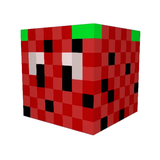 JaviviLoL Minecraft avatar head, 3D render