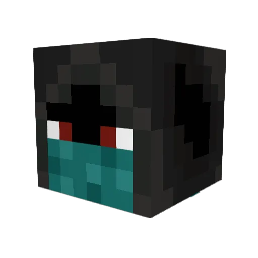 JavofireHD Minecraft avatar head, 3D render