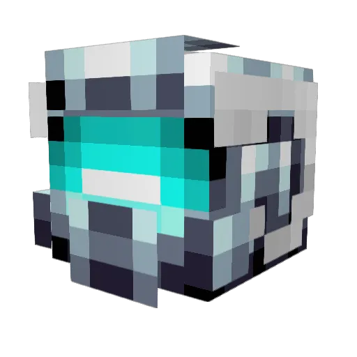 JavolGamer Minecraft avatar head, 3D render