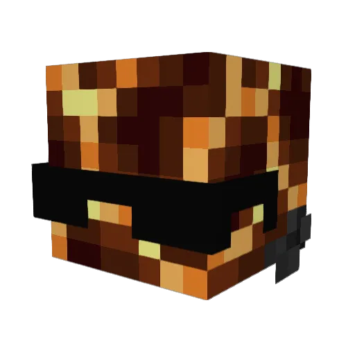 Javola89 Minecraft avatar head, 3D render