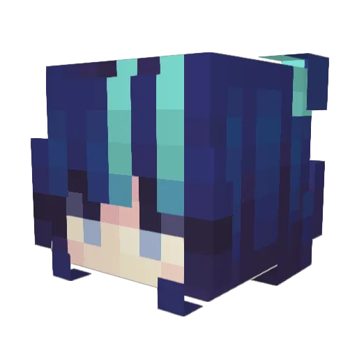 Javy1604 Minecraft avatar head, 3D render