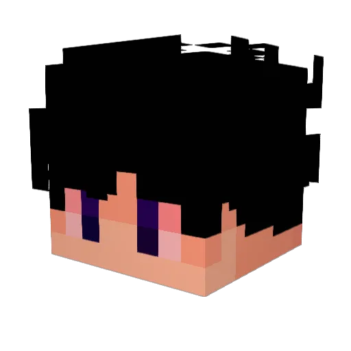 Jawan1719 Minecraft avatar head, 3D render