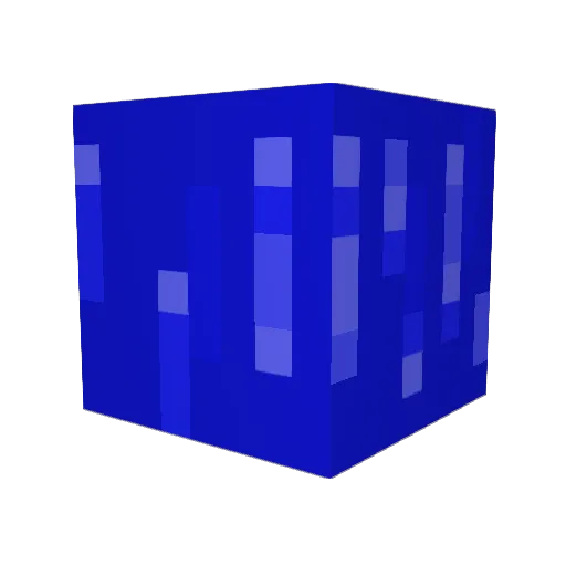 Jawesom Minecraft avatar head, 3D render