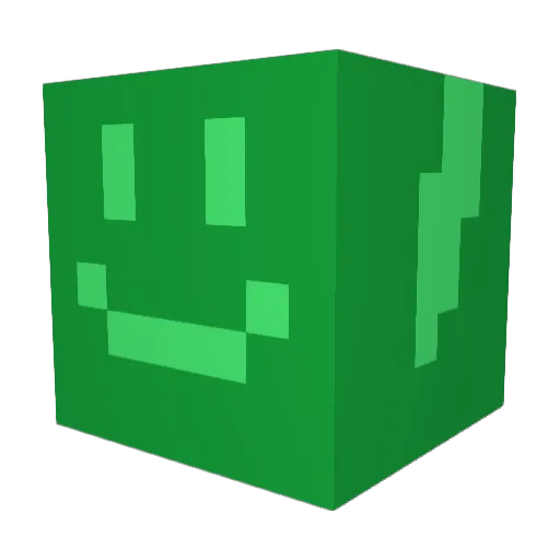 Jawnashun Minecraft avatar head, 3D render