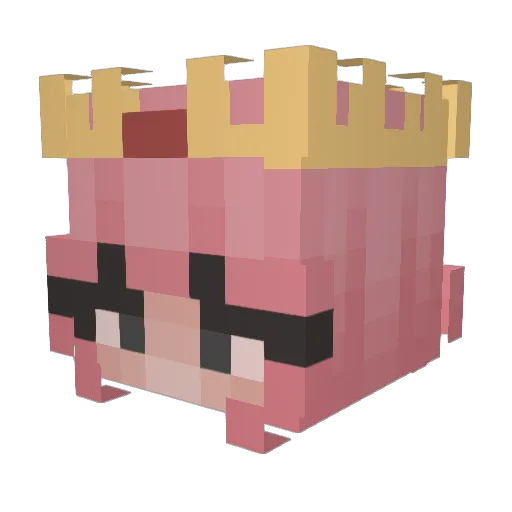 Jaxb21 Minecraft avatar head, 3D render