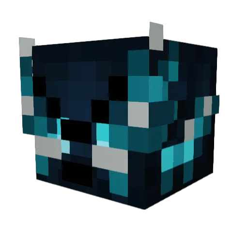 Jaxep Minecraft avatar head, 3D render
