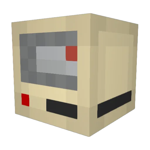 Jaxiom Minecraft avatar head, 3D render