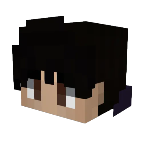 Jaxn_ Minecraft avatar head, 3D render