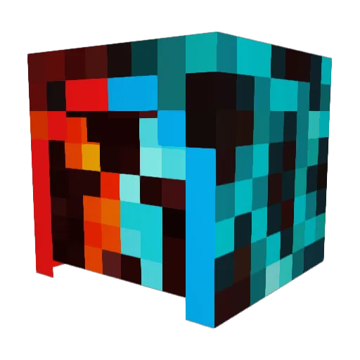 JaxonG13 Minecraft avatar head, 3D render